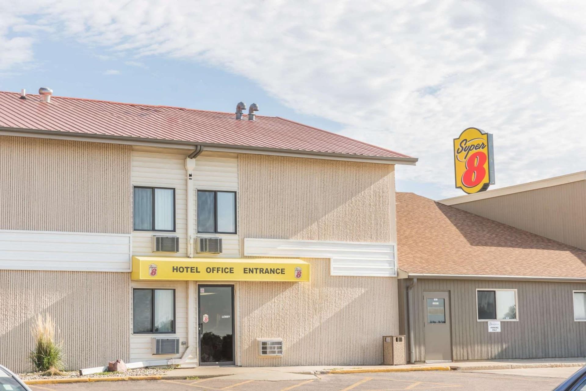 Super 8 by Wyndham Luverne featured exterior or lobby in Luverne, MN — similar hotel