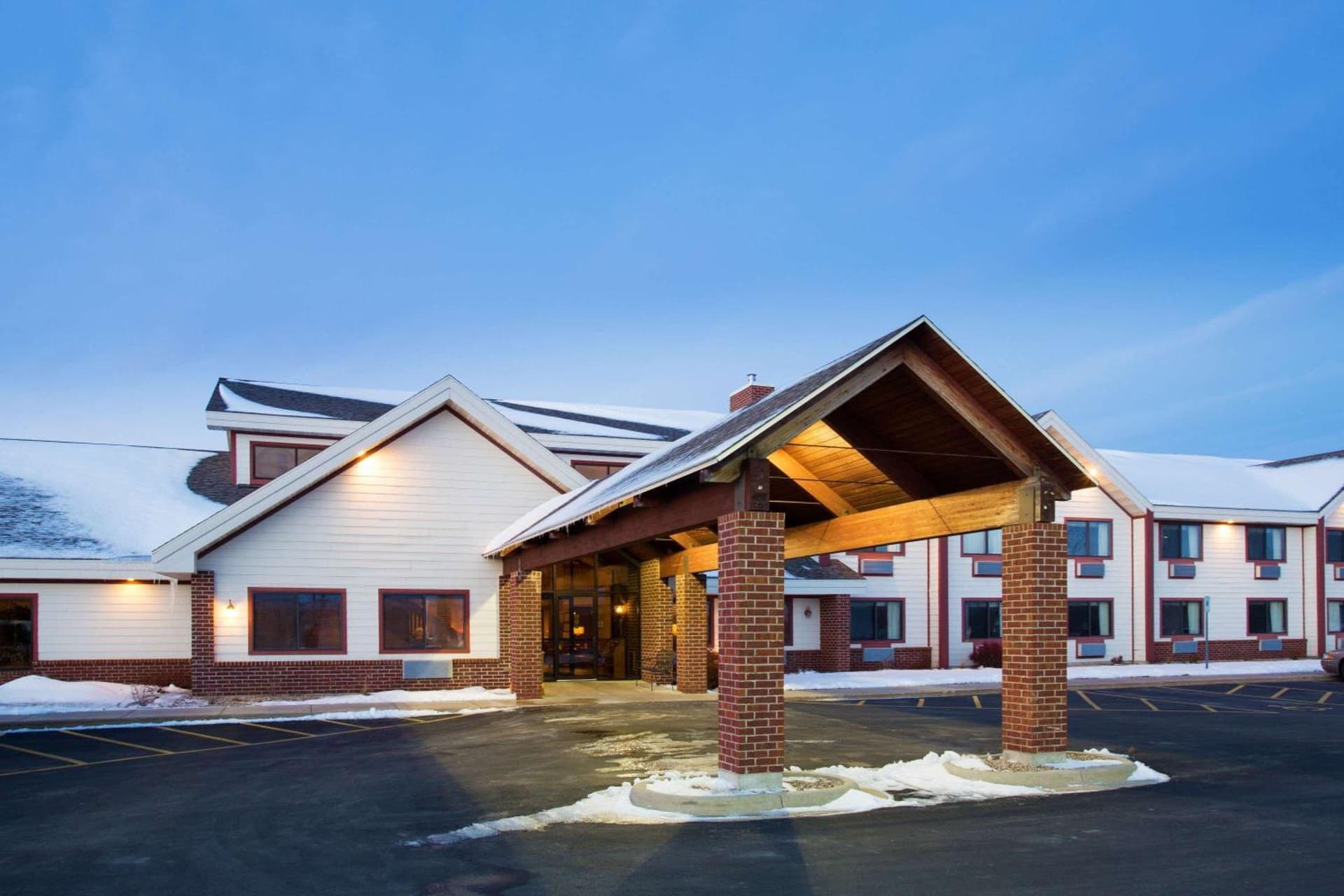 AmericInn by Wyndham New London featured exterior or lobby in New London, WI — similar hotel