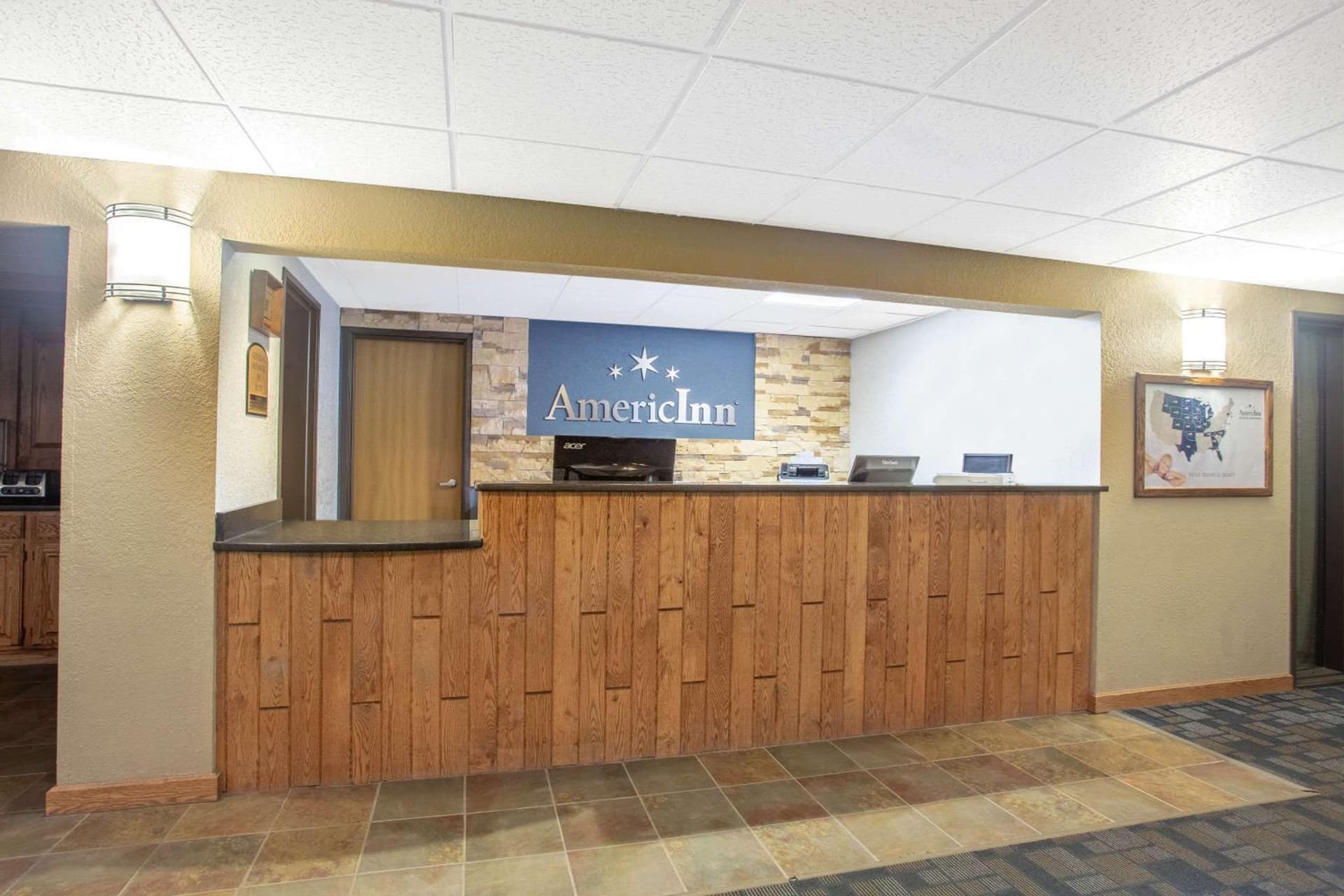 AmericInn by Wyndham Hayward property views in Hayward, WI — gallery photo 3
