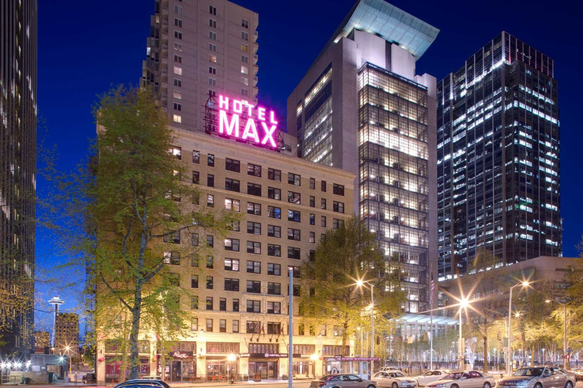 Hotel Max exterior or lobby in Seattle, WA — main listing photo