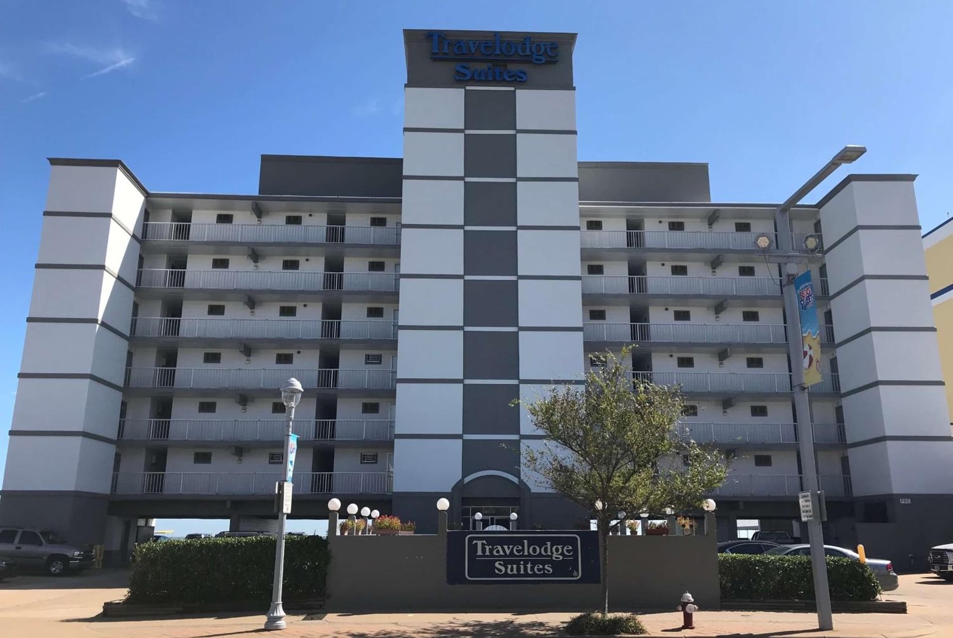 Aquarius Oceanfront Hotel featured exterior or lobby in Virginia Beach, VA — similar hotel