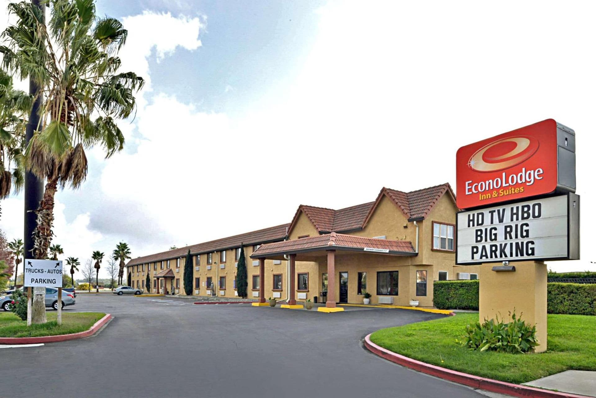 Econo Lodge Inn & Suites Corning Travel Center featured exterior or lobby in Corning, CA — similar hotel
