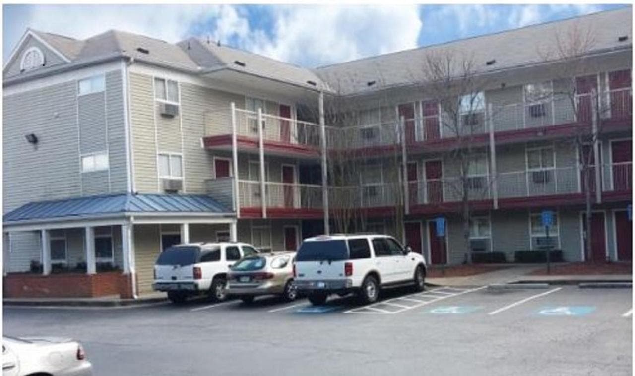 InTown Suites Extended Stay Atlanta GA - Jonesboro featured exterior or lobby in Jonesboro, GA — similar hotel