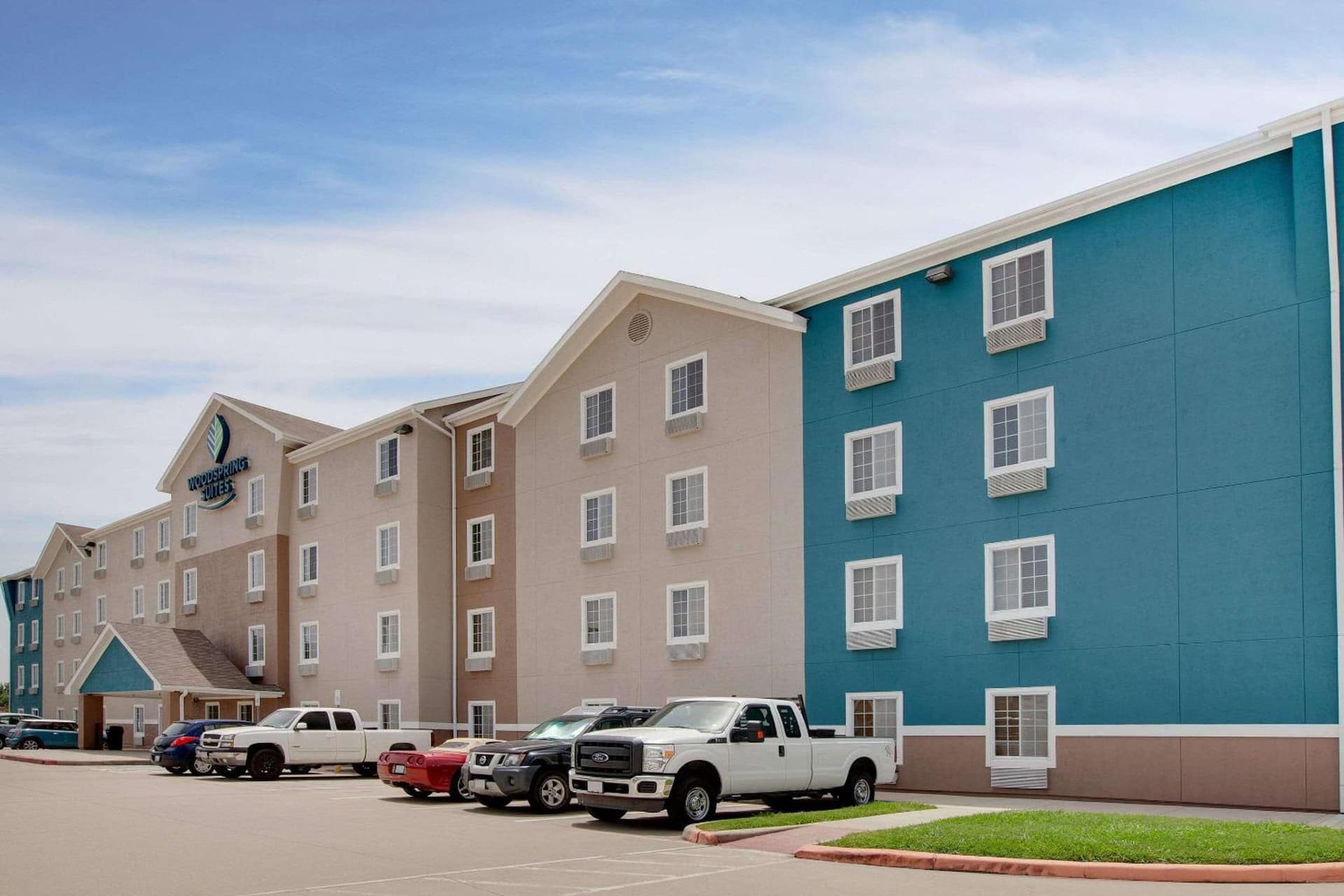 WoodSpring Suites Texas City featured exterior or lobby in Texas City, TX — similar hotel