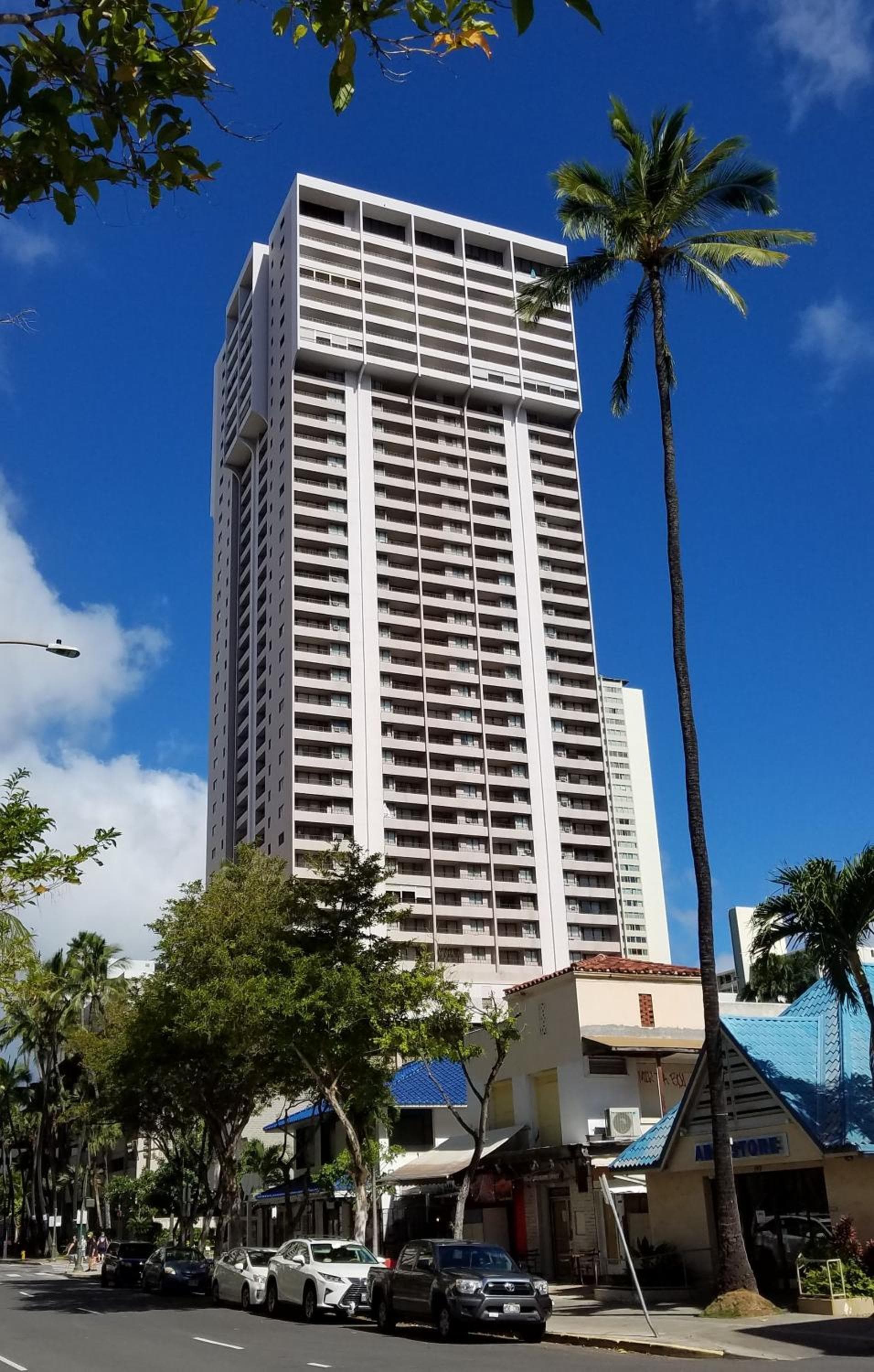 Waikiki Kuhio 1-bedrm Apt, Ocean view, Free Parking & Wifi featured exterior or lobby in Honolulu, HI — similar hotel