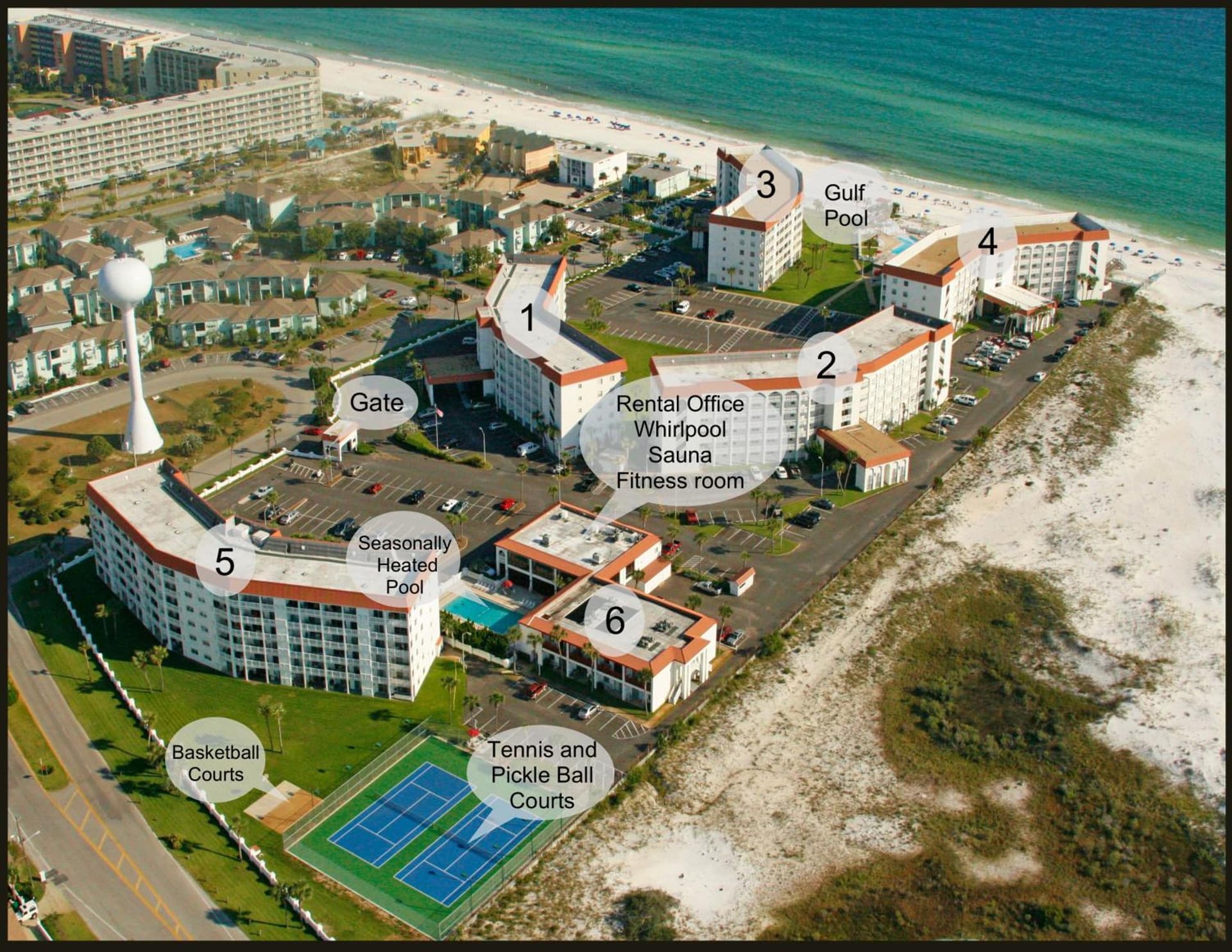 El Matador 337 - Beautiful view of the Gulf and Pool featured exterior or lobby in Fort Walton Beach, FL — similar hotel