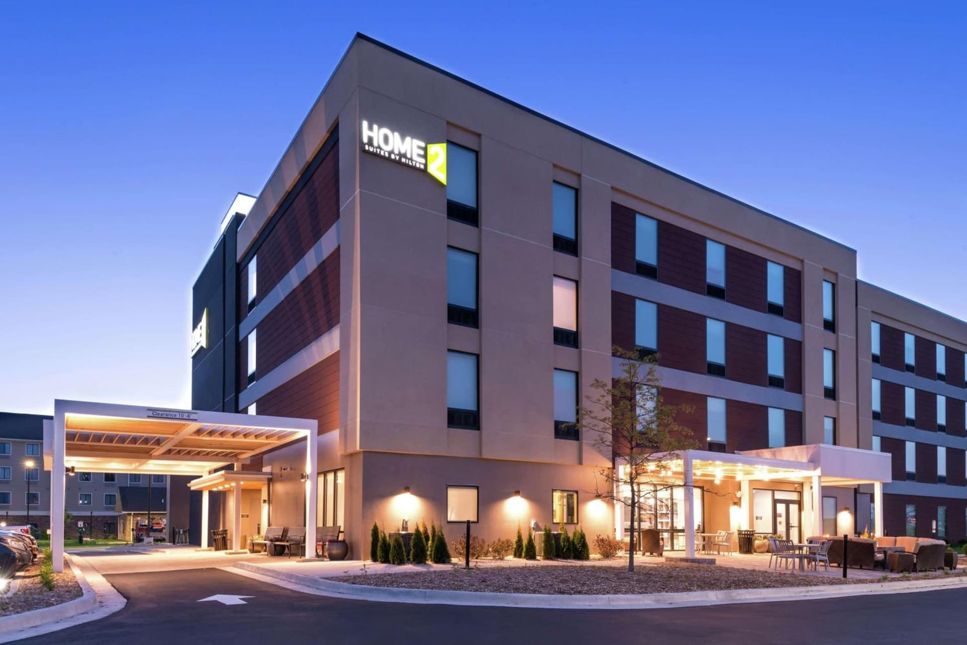 Home2 Suites By Hilton Merrillville exterior or lobby in Merrillville, IN — main listing photo