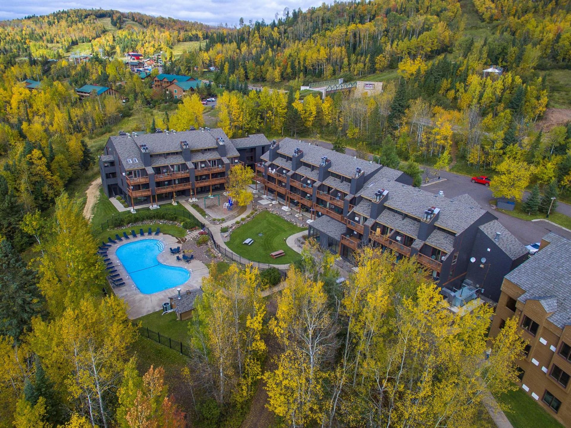Caribou Highlands Lodge featured exterior or lobby in Lutsen, MN — similar hotel