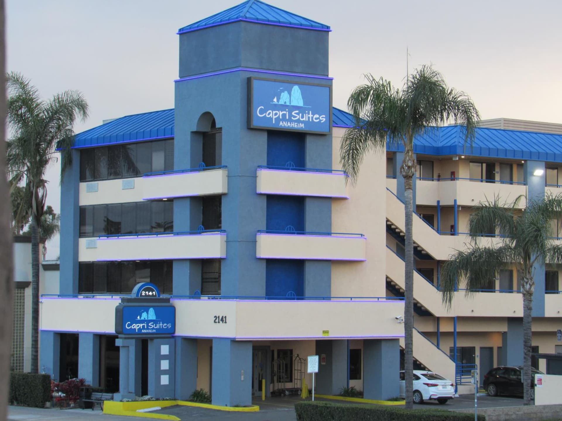 Capri Suites Anaheim exterior or lobby in Anaheim, CA — main listing photo