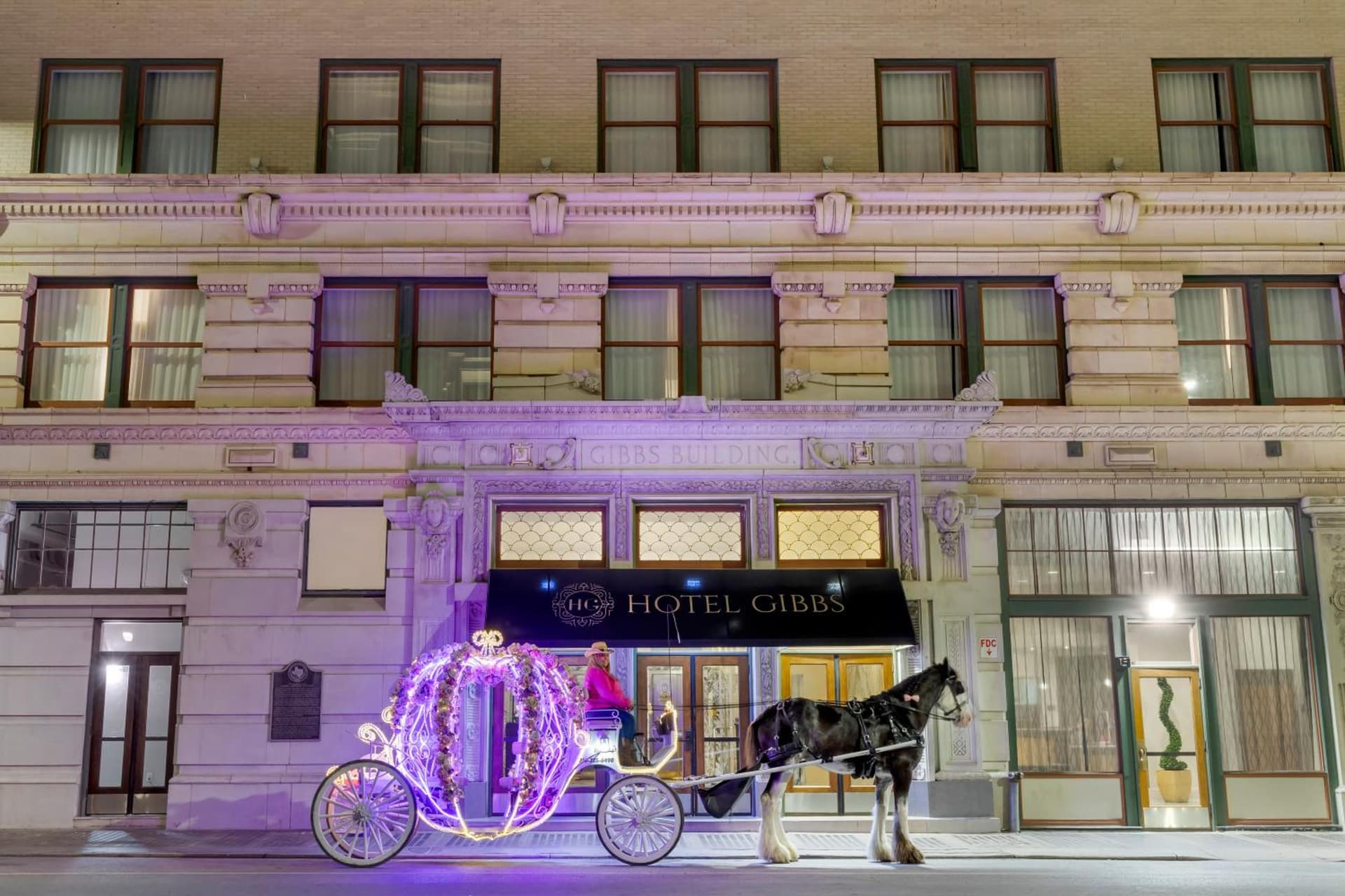 Hotel Gibbs Downtown Riverwalk exterior or lobby in San Antonio, TX — main listing photo