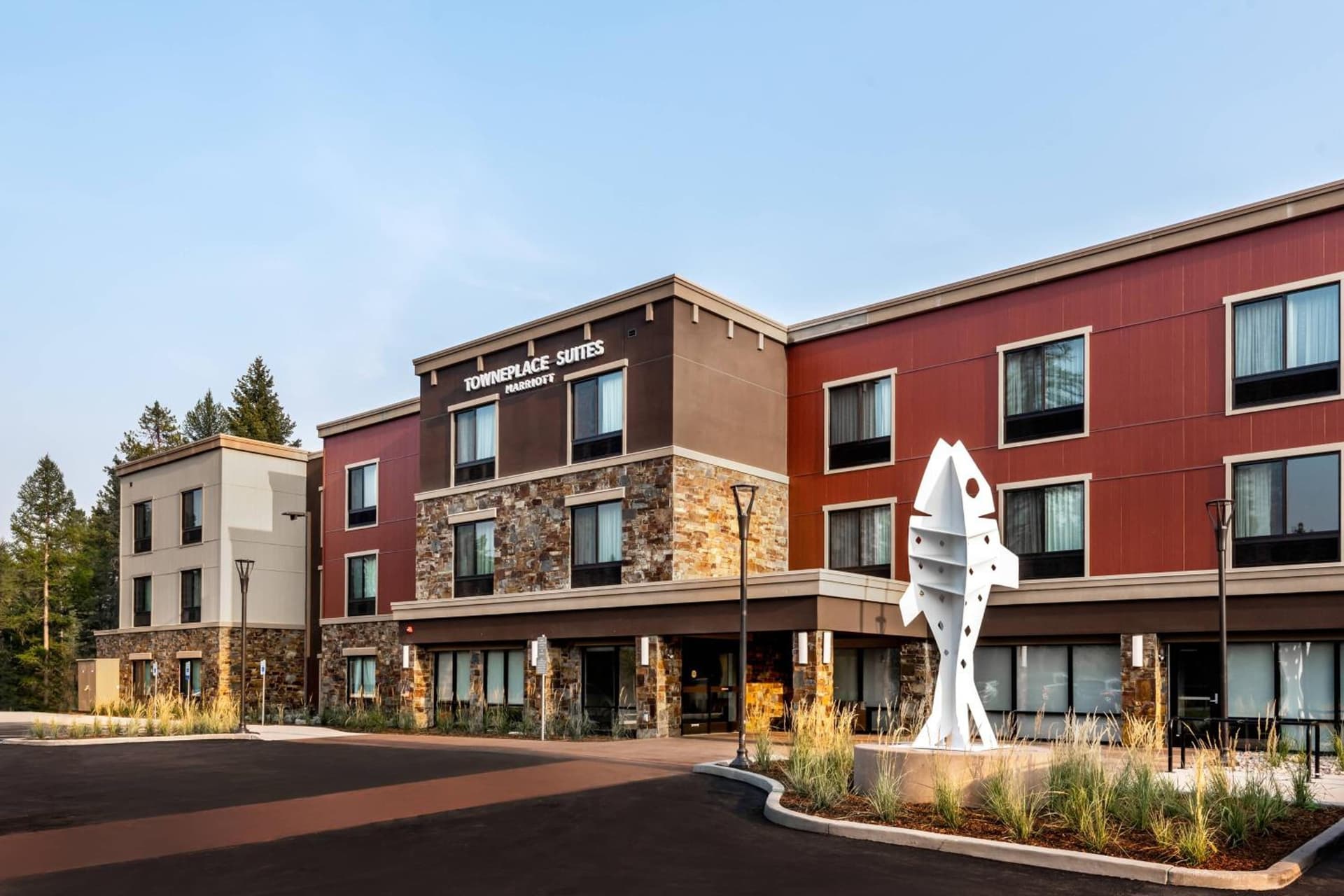 TownePlace Suites by Marriott Whitefish Kalispell featured exterior or lobby in Whitefish, MT — similar hotel