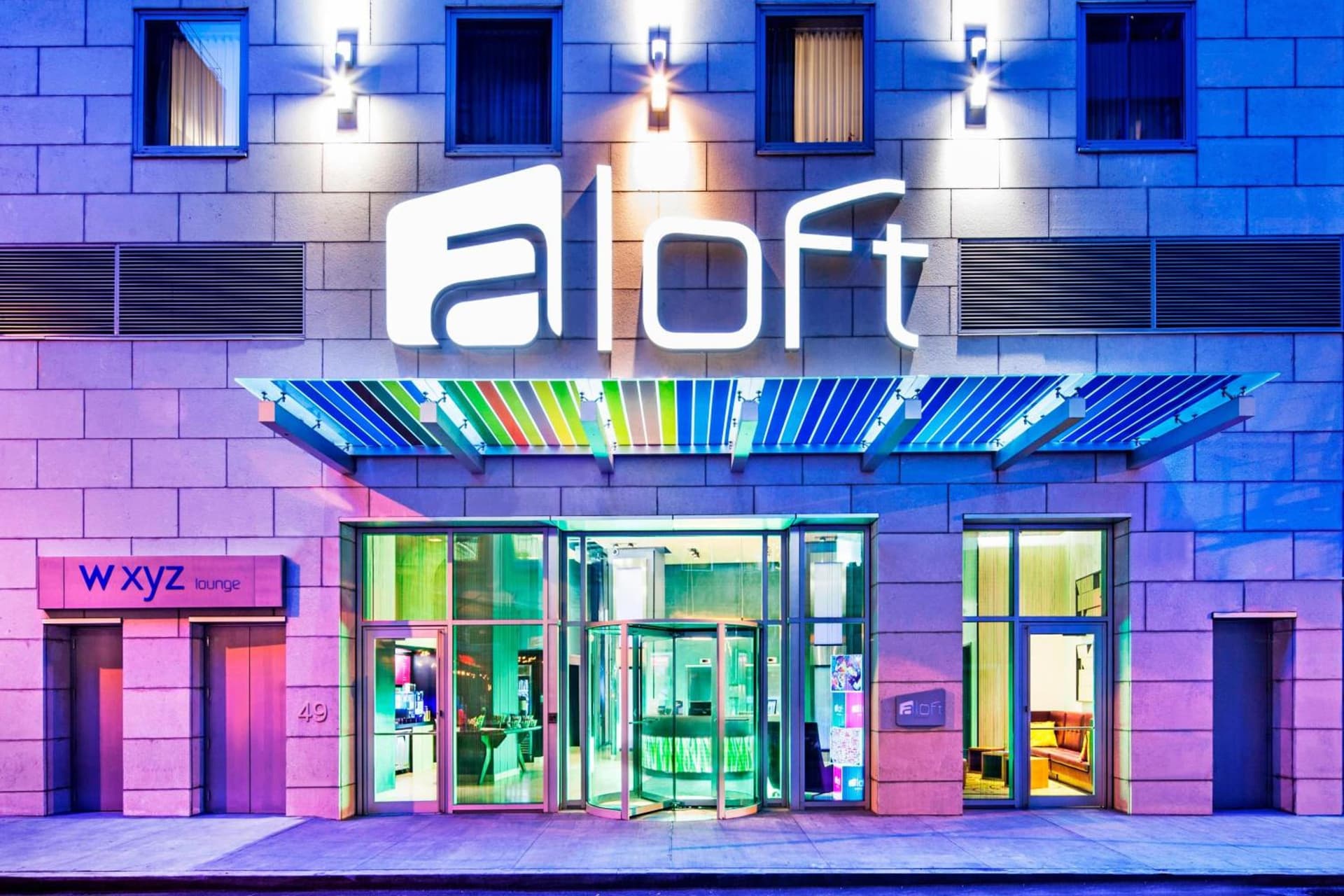 Aloft Manhattan Downtown - Financial District exterior or lobby in New York, NY — main listing photo