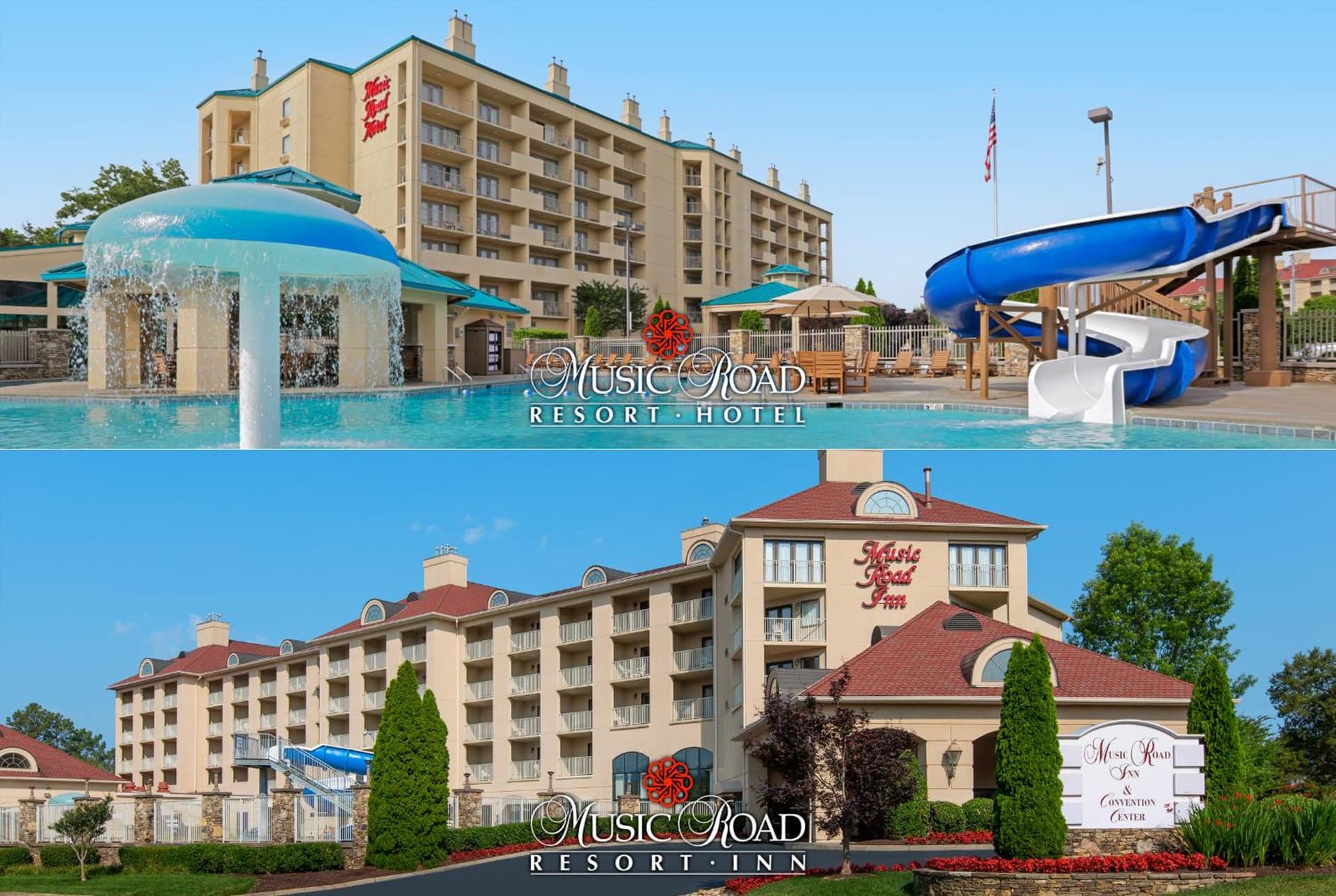 Music Road Resort Hotel and Inn featured exterior or lobby in Pigeon Forge, TN — similar hotel