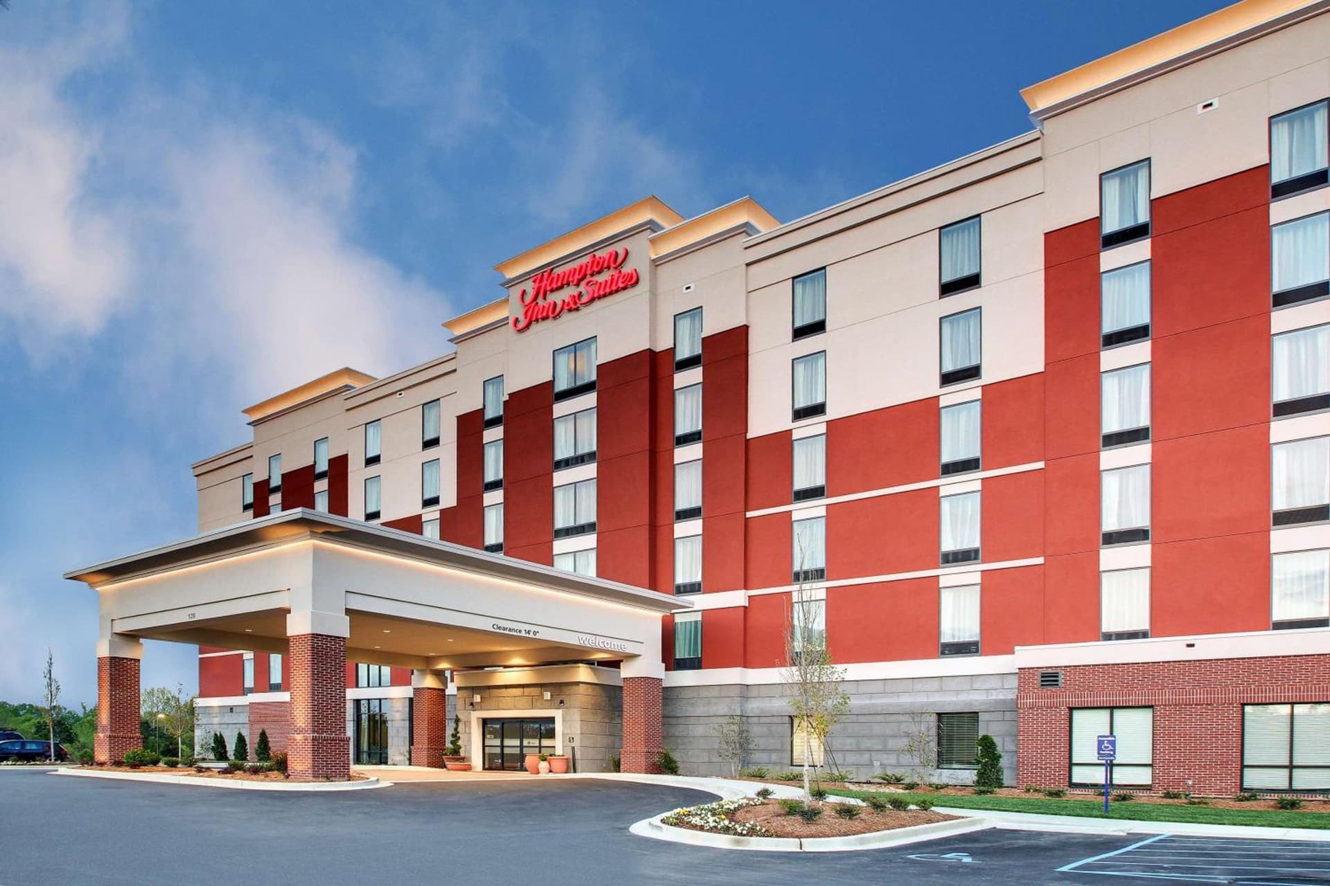 Hampton Inn & Suites Greenville Airport featured exterior or lobby in Greenville, SC — similar hotel