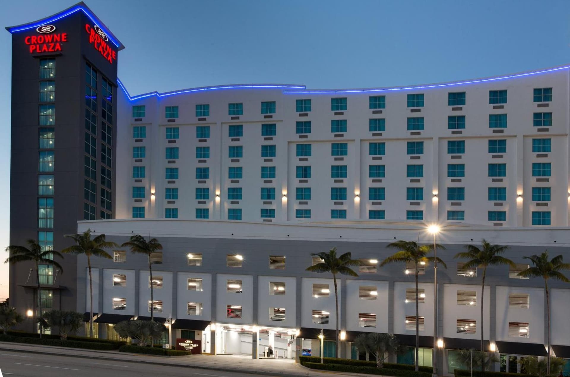 Crowne Plaza Hotel & Resorts Fort Lauderdale Airport/ Cruise by IHG exterior or lobby in Fort Lauderdale, FL — main listing photo