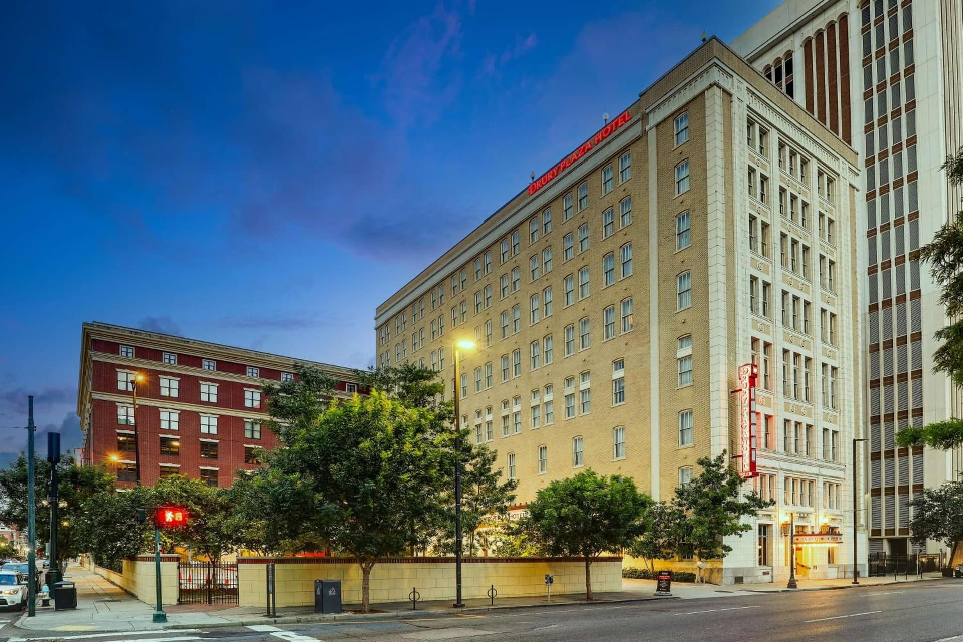 Drury Plaza Hotel New Orleans exterior or lobby in New Orleans, LA — main listing photo