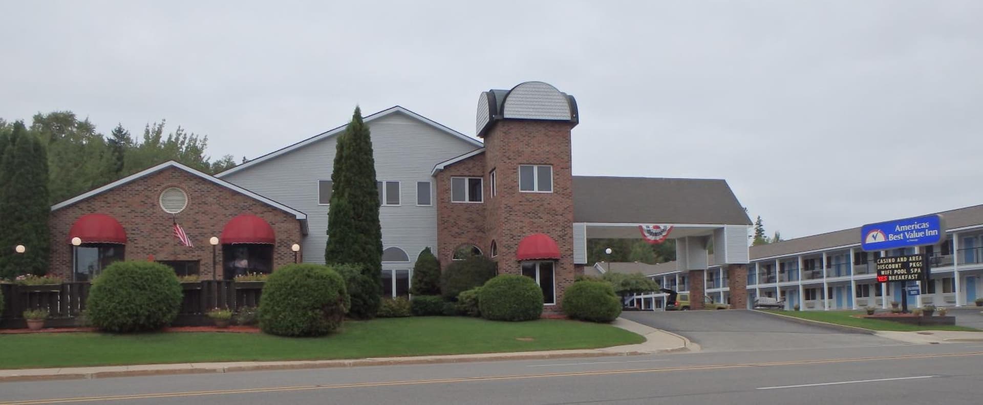 Americas Best Value Inn Saint Ignace featured exterior or lobby in Saint Ignace, MI — similar hotel