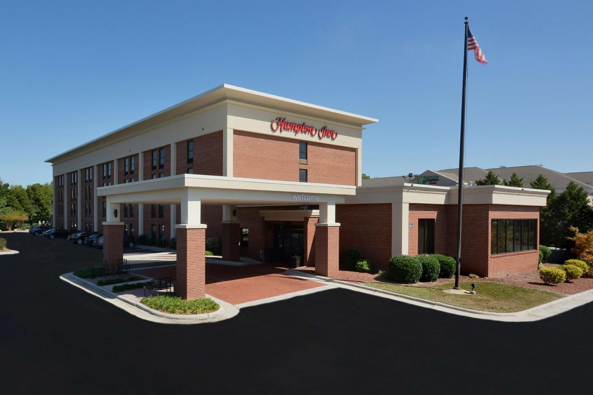 Hampton Inn High Point featured exterior or lobby in Archdale, NC — similar hotel