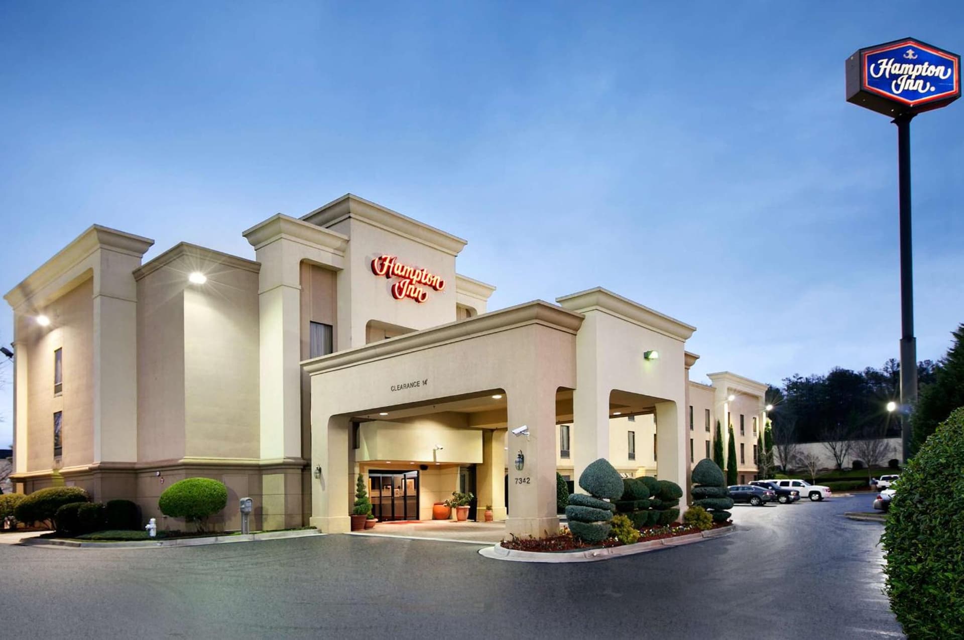 Hampton Inn Atlanta-Stockbridge featured exterior or lobby in Stockbridge, GA — similar hotel