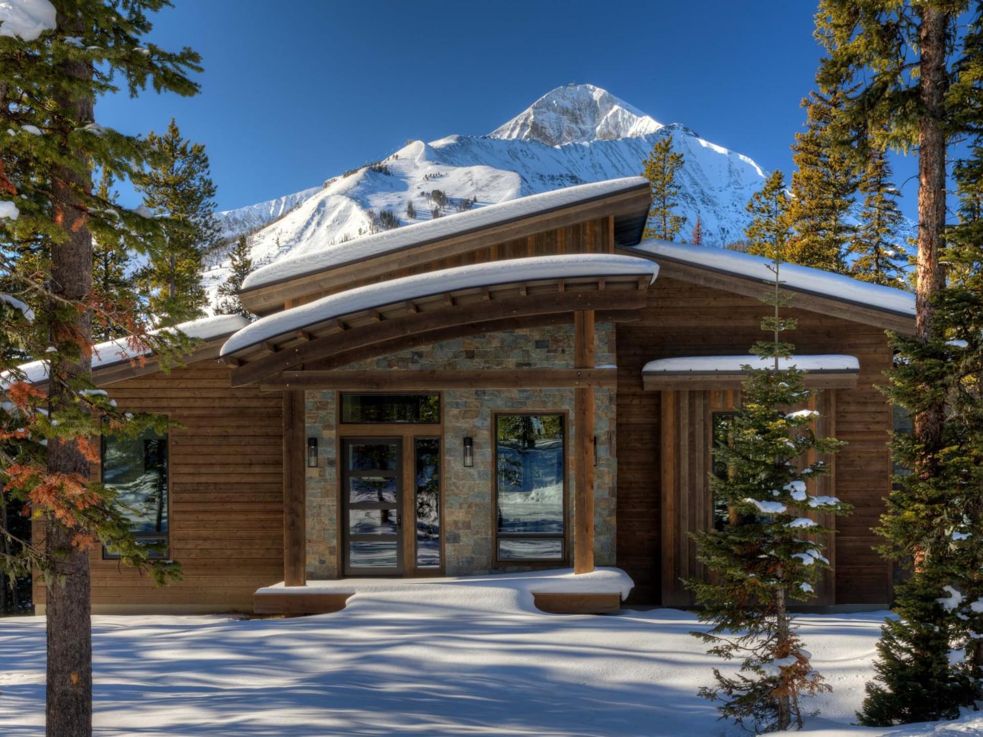 MVC Speaking Eagle Lodge featured exterior or lobby in Big Sky, MT — similar hotel