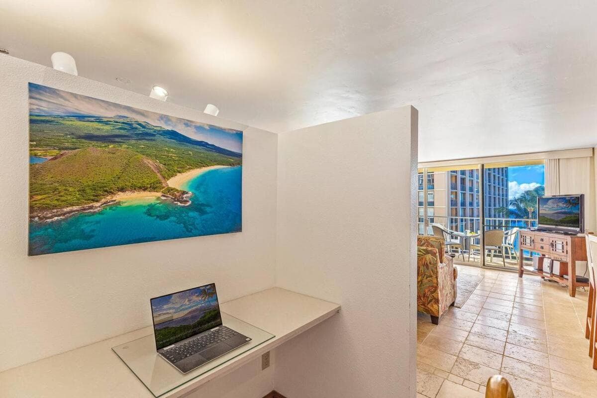 Stunning 1 Bedroom with Ocean and Island Views ~ Sleeps 4 ~ Royal Kahana 514 property views in Kahana — gallery photo 3