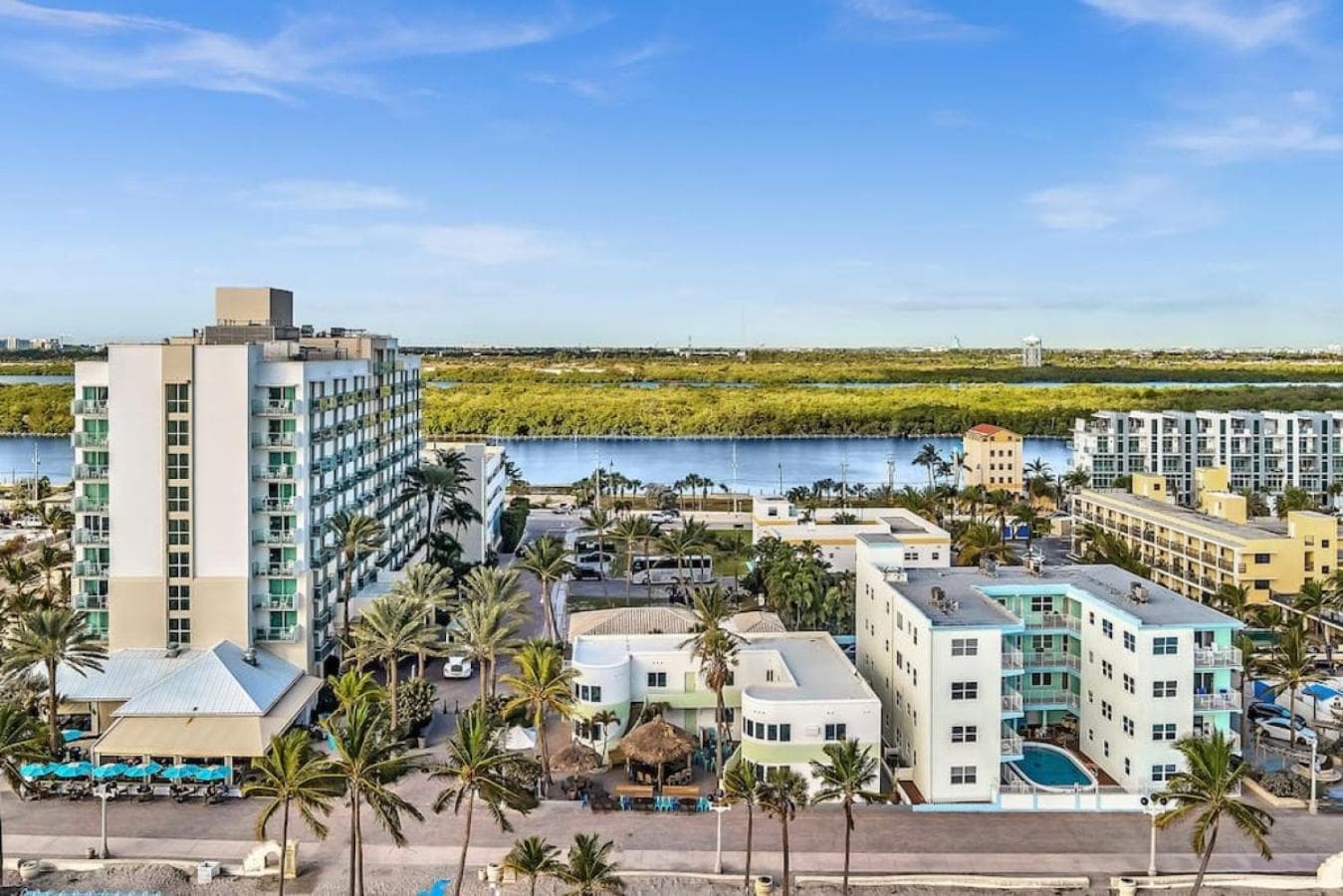 Panoramic beachfront Suite featured exterior or lobby in Hollywood, FL — similar hotel