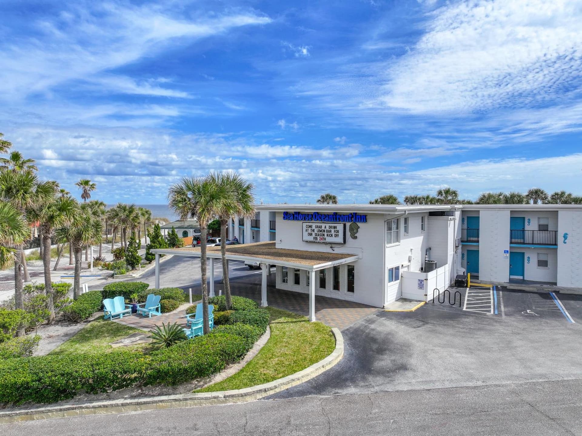 Seahorse Oceanfront Inn featured exterior or lobby in Neptune Beach, FL — similar hotel