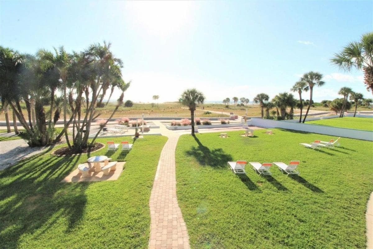 Tropic Terrace Suite #54 - Beachfront Resort property views in St Pete Beach — gallery photo 3