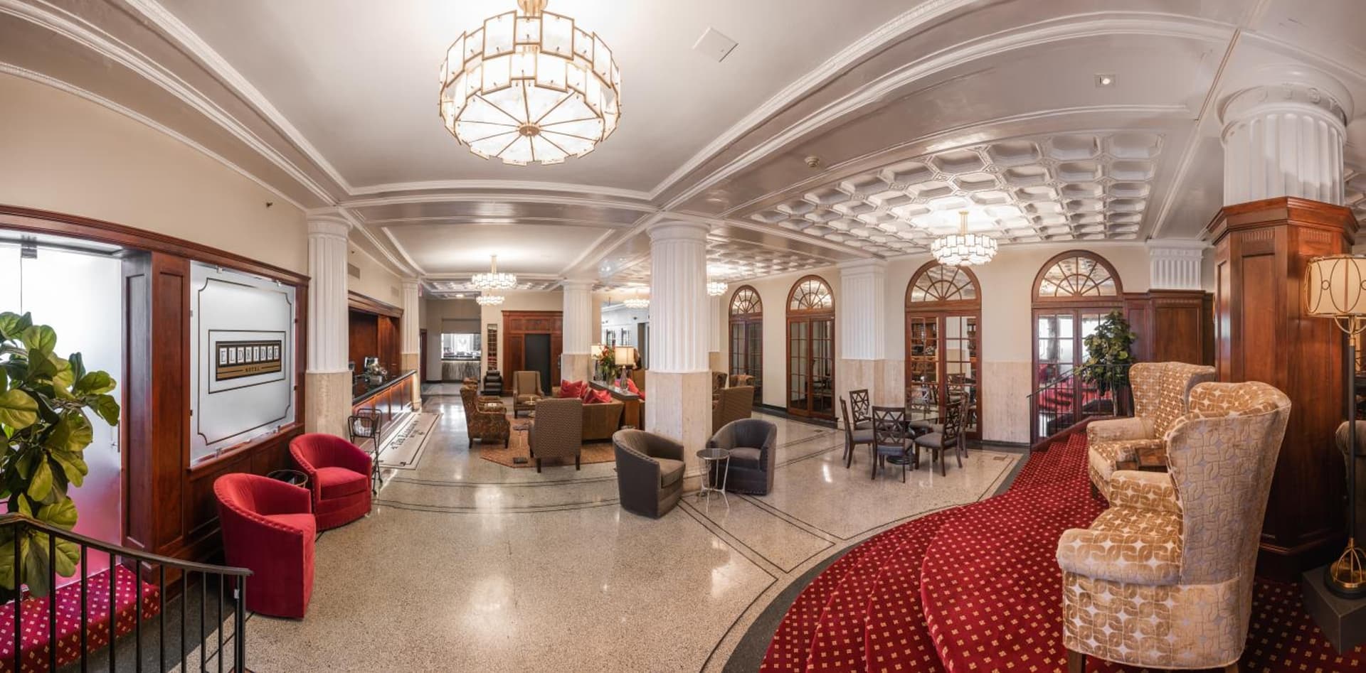 The Eldridge Hotel interior in Lawrence, KS — gallery photo 2
