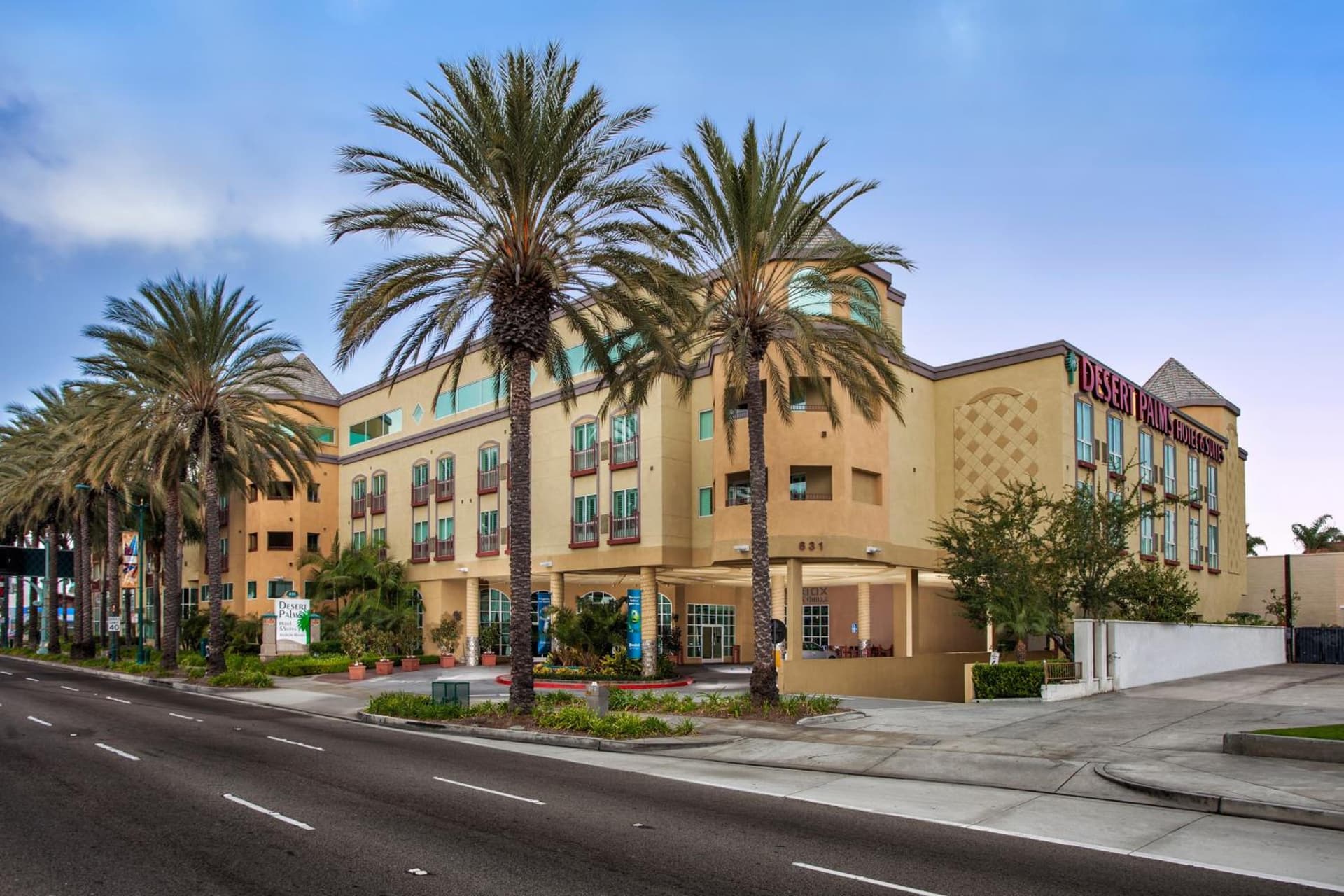 Desert Palms Hotel & Suites Anaheim Resort featured exterior or lobby in Anaheim, CA — similar hotel