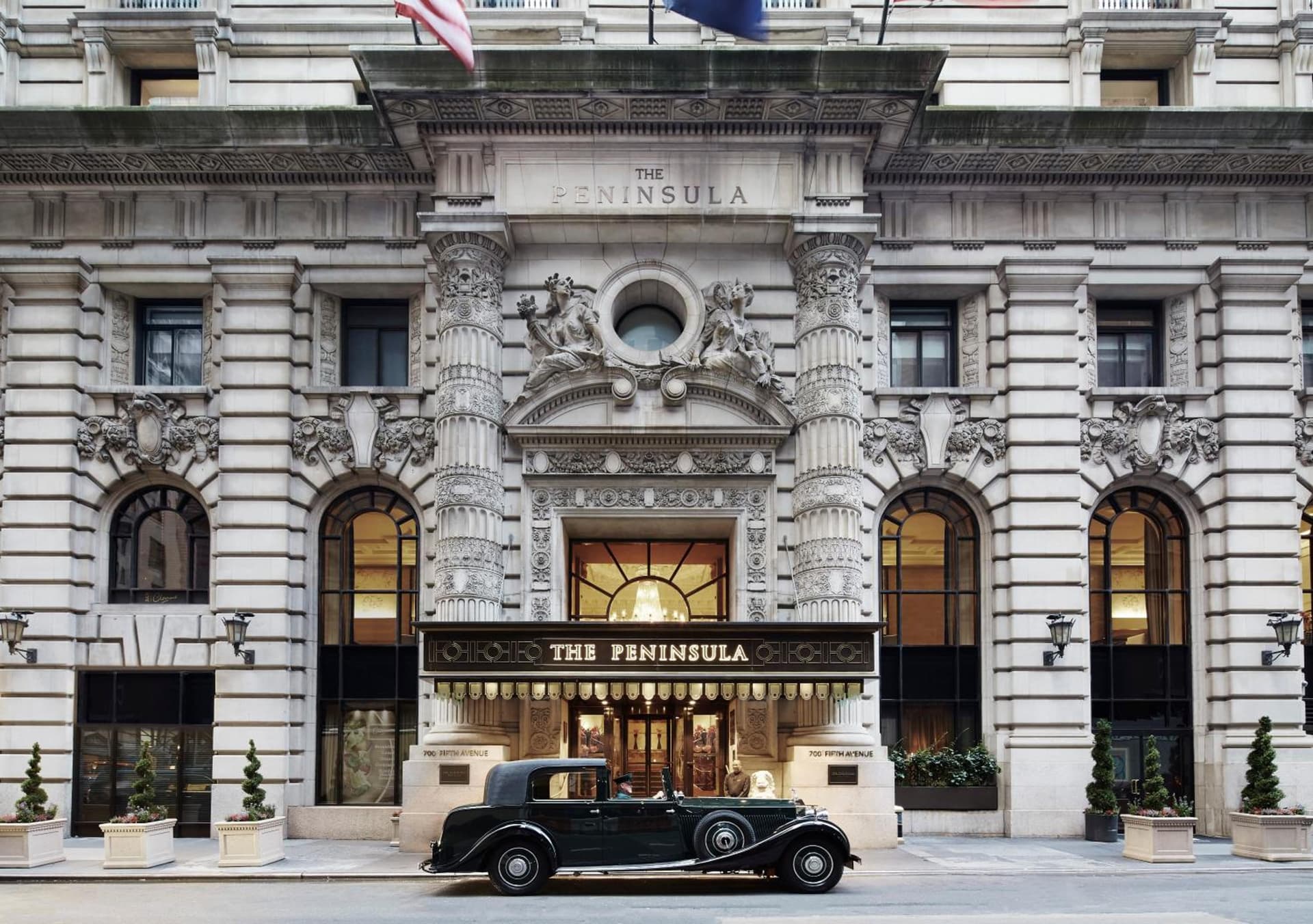 The Peninsula New York exterior or lobby in New York, NY — main listing photo