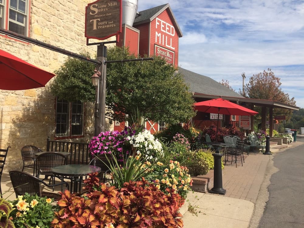 Stone Mill Hotel & Suites property views in Lanesboro, MN — gallery photo 3