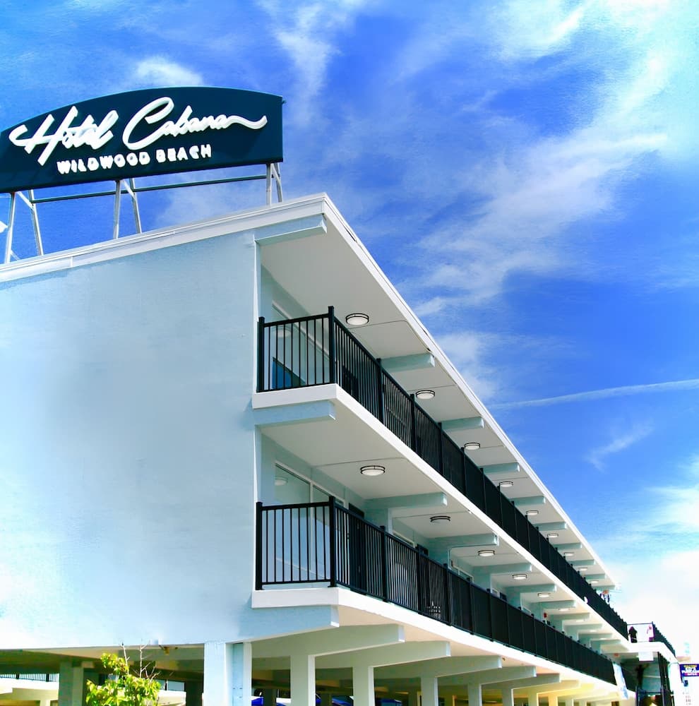 Hotel Cabana Oceanfront/ Boardwalk featured exterior or lobby in North Wildwood, NJ — similar hotel