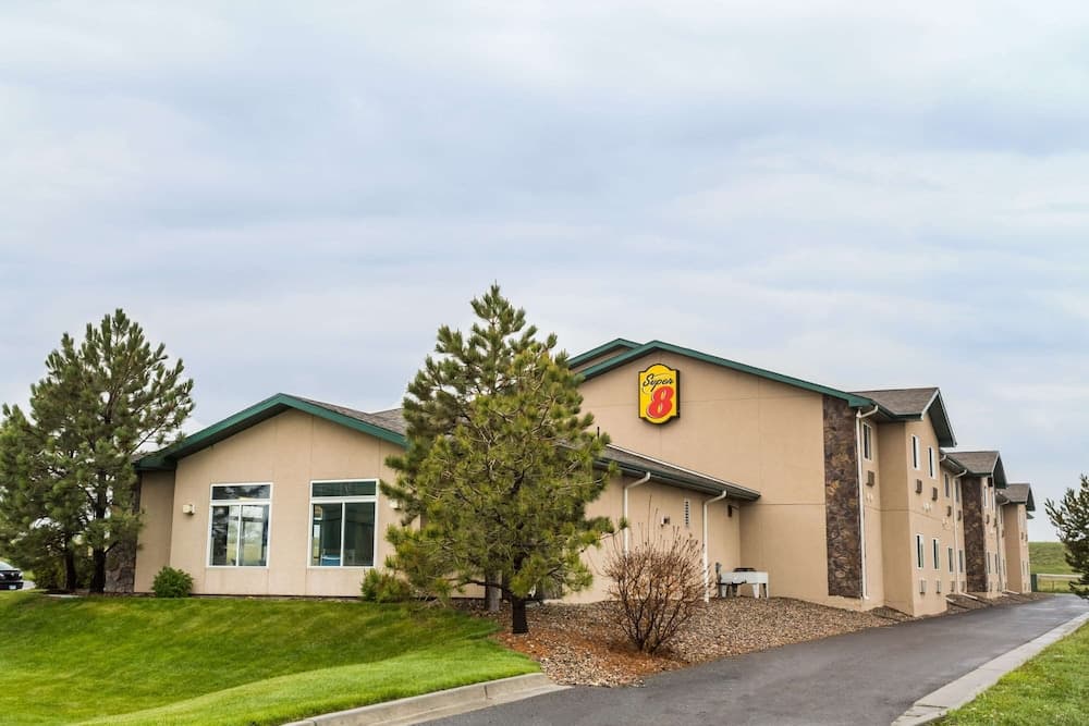 Super 8 by Wyndham Wheatland Wyoming featured exterior or lobby in Wheatland, WY — similar hotel