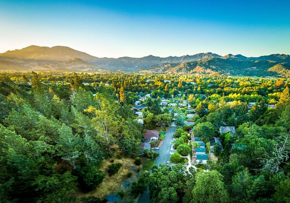 Aurora Park Cottages — hotel in Calistoga, California